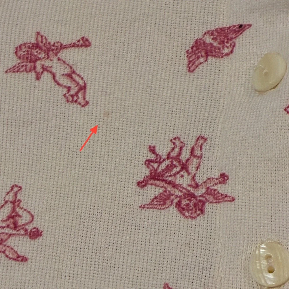 Vintage 90s Little Precious Girls 4T Valentine‎ Angel Dress Plaid USA Made Cupid